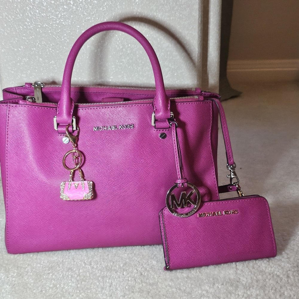 Michael Kors purse with wallet